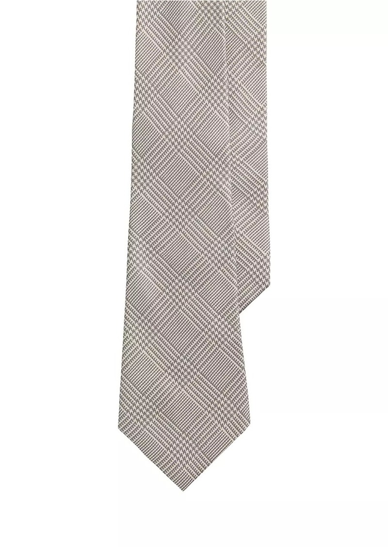 Ralph Lauren Glen Check Silk Tie