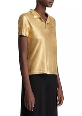 Ralph Lauren Gold Lacquer Pony Polo Tee