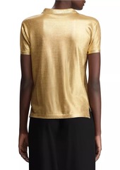 Ralph Lauren Gold Lacquer Pony Polo Tee