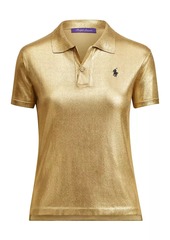 Ralph Lauren Gold Lacquer Pony Polo Tee