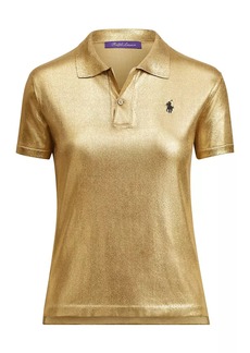 Ralph Lauren Gold Lacquer Pony Polo Tee