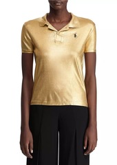 Ralph Lauren Gold Lacquer Pony Polo Tee