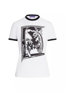 Ralph Lauren Graphic RL Club Cotton T-Shirt