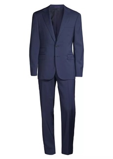 Ralph Lauren Gregory Single-Breasted Two-Button Wool Suit