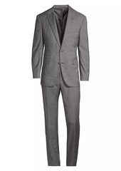 Ralph Lauren Gregory Wool Sharkskin Suit