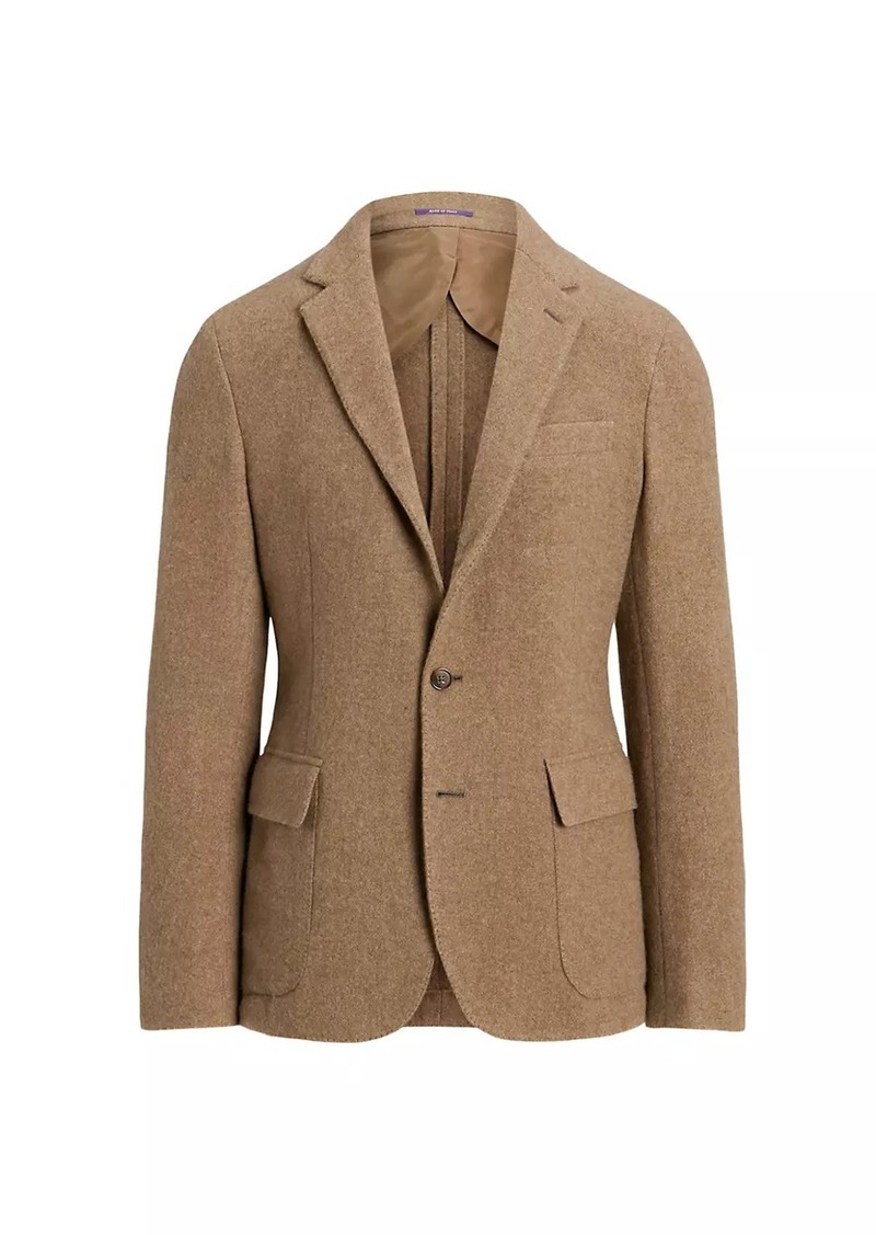 Ralph Lauren Hadley Cashmere-Wool Two-Button Sport Coat