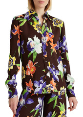 Ralph Lauren Hailey Floral Cady Shirt