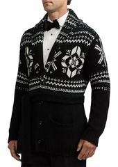 Ralph Lauren Hand-Knit Cashmere Belted Cardigan