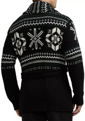 Ralph Lauren Hand-Knit Cashmere Belted Cardigan