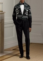 Ralph Lauren Hand-Knit Cashmere Belted Cardigan