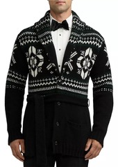 Ralph Lauren Hand-Knit Cashmere Belted Cardigan