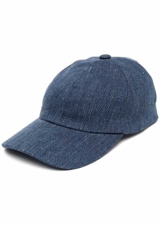 Ralph Lauren herringbone-weave baseball cap