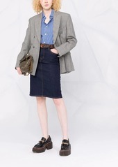 Ralph Lauren high-rise denim skirt