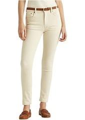 Ralph Lauren High-Rise Skinny Ankle Jeans