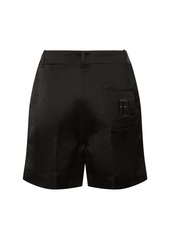 Ralph Lauren High Waist Linen Blend Shorts