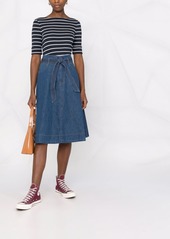 Ralph Lauren horizontal-stripe short-sleeve top