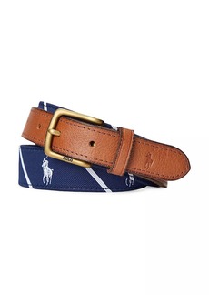 Ralph Lauren Polo Icon Leather Belt