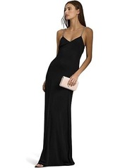 Ralph Lauren Jersey Twist-Back Sleeveless Gown