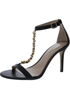 Ralph Lauren Kate Womens Leather Ankle Strap Heels