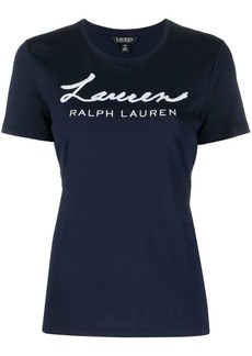 Ralph Lauren Katlin logo-embroidered T-shirt