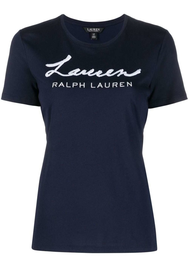 Ralph Lauren Katlin logo-embroidered T-shirt