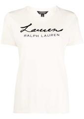 Ralph Lauren sequined logo T-shirt