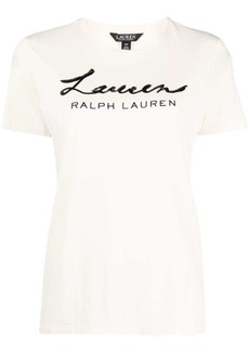 Ralph Lauren sequined logo T-shirt