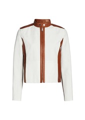 Ralph Lauren Keala Reversible Bonded Leather Sport Jacket