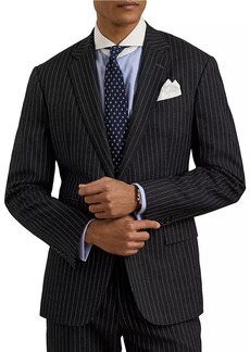 Ralph Lauren Kent Pinstriped Wool Suit