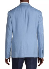 Ralph Lauren Kent Silk-Linen Jacket