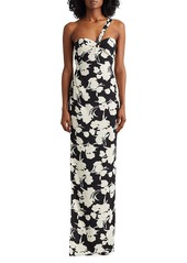 Ralph Lauren Kitra Graphic Floral Gown