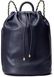 Ralph Lauren Nappa Leather Medium Izzie Backpack