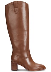 Lauren Ralph Lauren Women's Carla Tall Dress Boots - Dark Mahogany