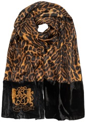 Lauren Ralph Lauren Animal Oblong Scarf - Black