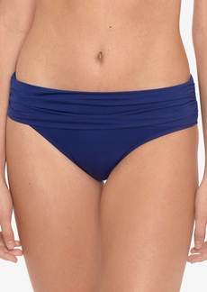 Lauren Ralph Lauren Beach Club Ruched Bikini Bottoms - Sapphire