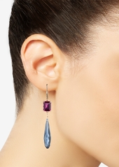 Lauren Ralph Lauren Color Stone Double Drop Earrings - Misc