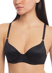 Lauren Ralph Lauren Comfort Collection Repeat-Logo T-shirt Bra, 4L0016 - Light Truffle