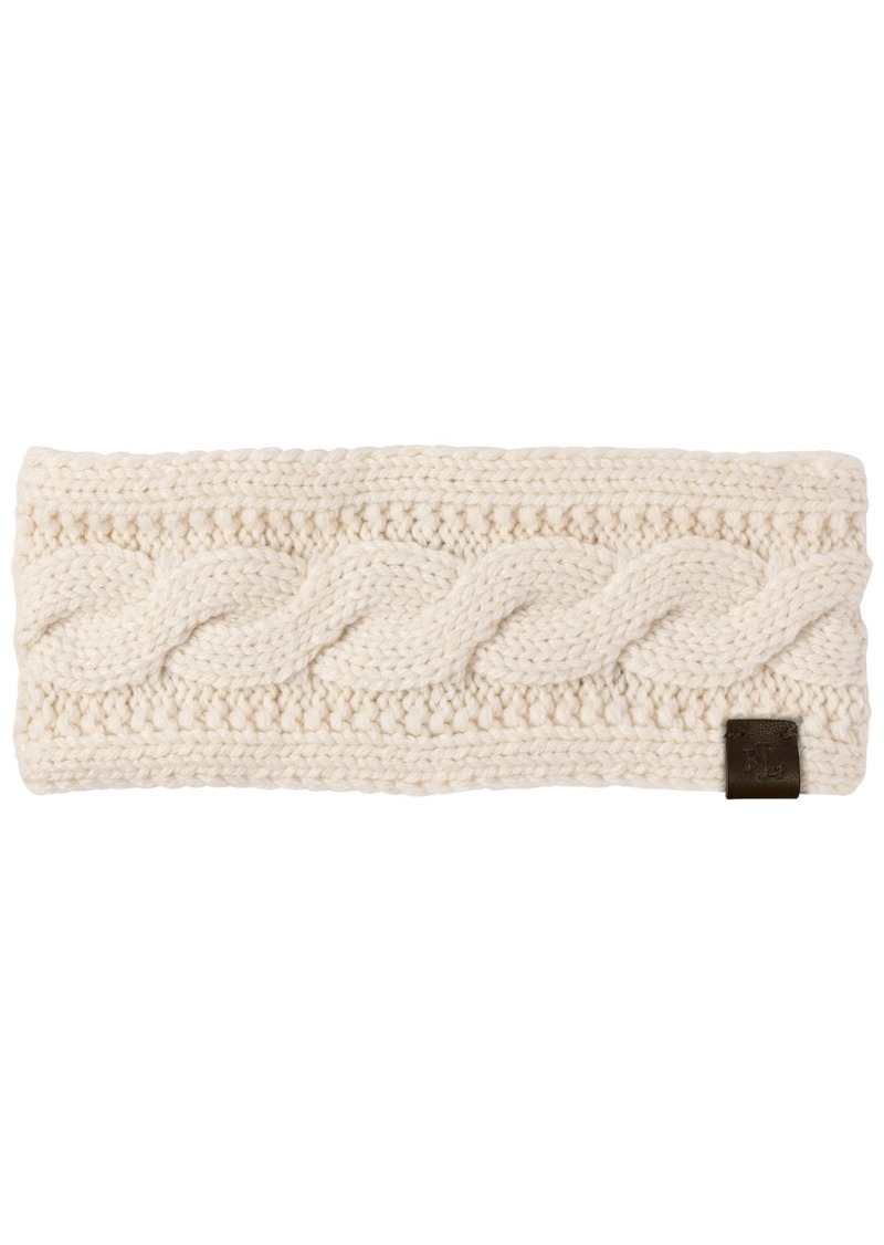 Lauren Ralph Lauren Core Cable Headband - Cream