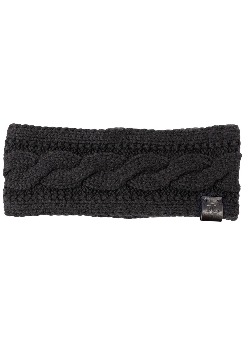 Lauren Ralph Lauren Core Cable Headband - Black