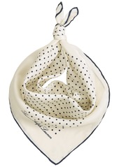 Lauren Ralph Lauren Core Dot Square Scarf - Cream