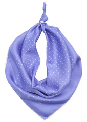 Lauren Ralph Lauren Core Dot Square Scarf - Pale Iris