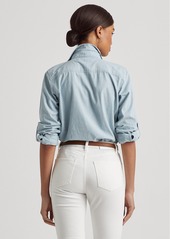 Lauren Ralph Lauren Cotton Chambray Shirt - Chambray