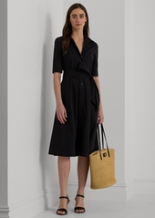 Lauren Ralph Lauren Cotton Shirtdress - Polo Black