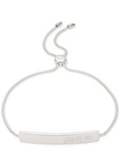 Lauren Ralph Lauren Crest Logo Bolo Bracelet in Sterling Silver - Silver