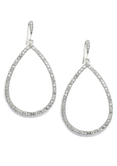 Lauren Ralph Lauren Crystal Teardrop Earrings - Crystal White