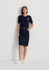 Lauren Ralph Lauren Denim Skirt - Rinse Wash