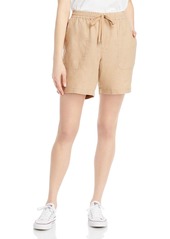 Lauren Ralph Lauren Drawcord-Waist Linen Shorts