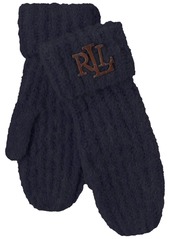 Lauren Ralph Lauren Fisherman Rib Mitten Glove - Cream