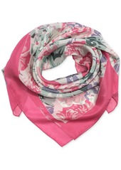 Lauren Ralph Lauren Garden Floral Square Scarf - Pink