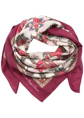 Lauren Ralph Lauren Garden Floral Square Wrap - Mascarpone Cream